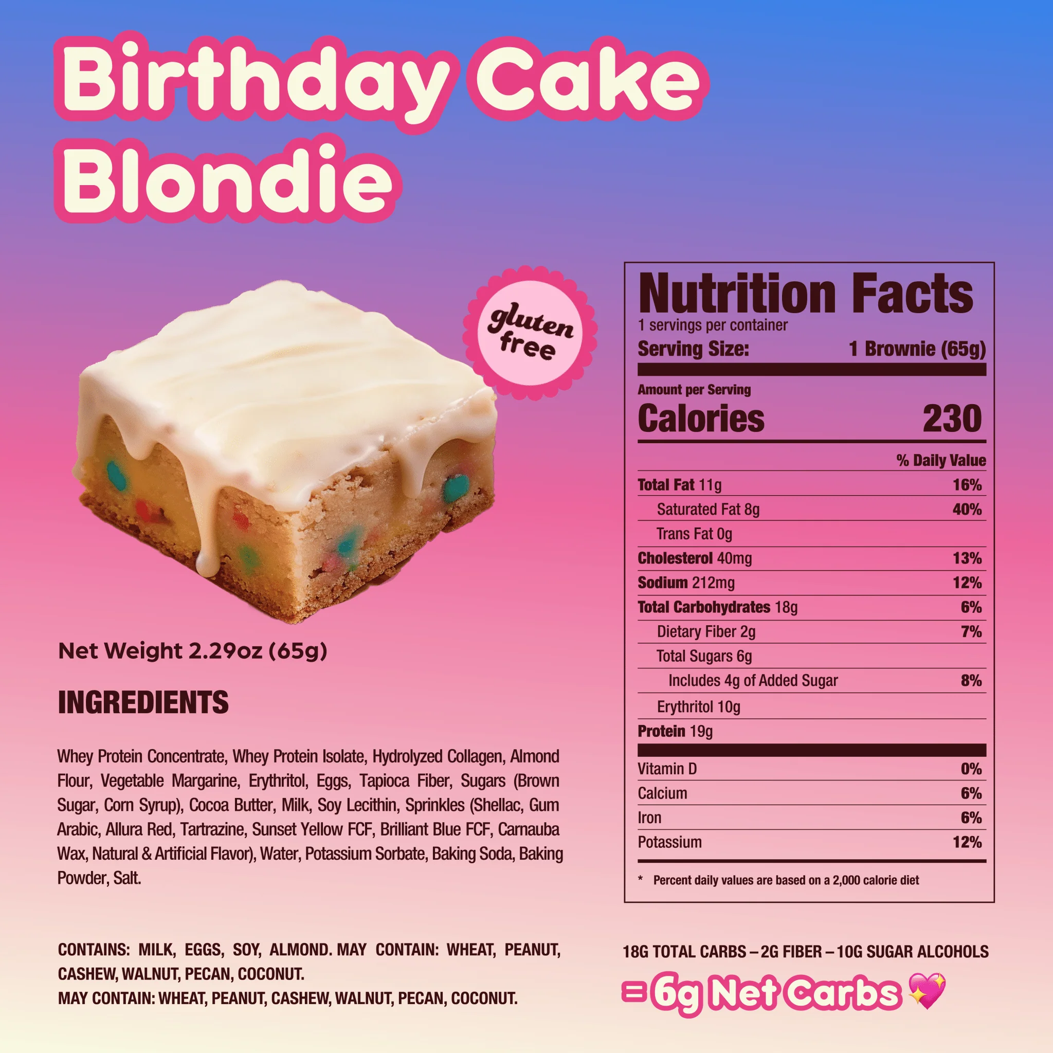 Birthday Cake Blondie - Image 6