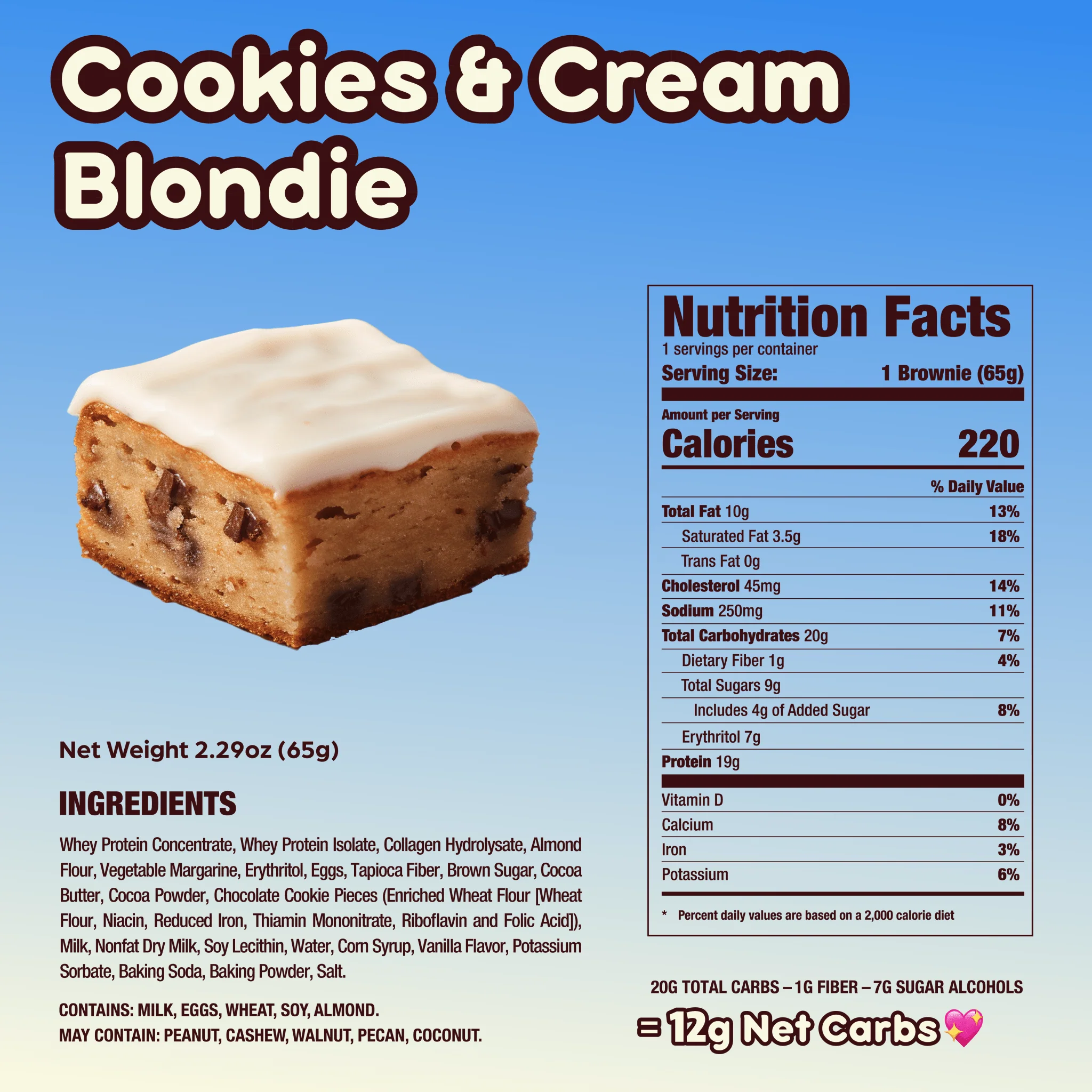 Cookies & Cream Blondie - Image 6